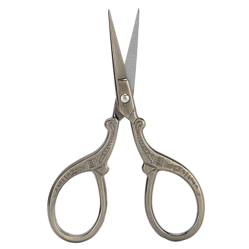 Retro Scissor Vintage Embroidery DIY Hand Made Cross stitch Craft Sewing Accessories(Bronze )
