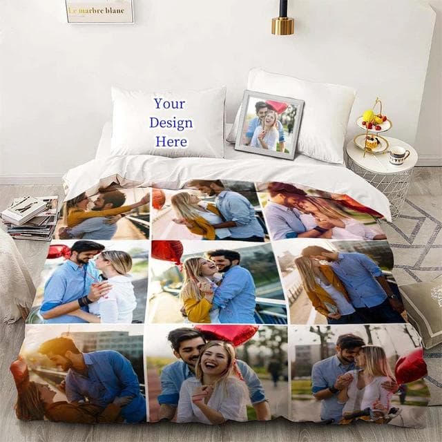 3D Custom Po Bedding Set Interesting Creative Customized Duvet Cover With Pillowcases Twin Full Queen King Size Dropshipping Us-King260x230cm