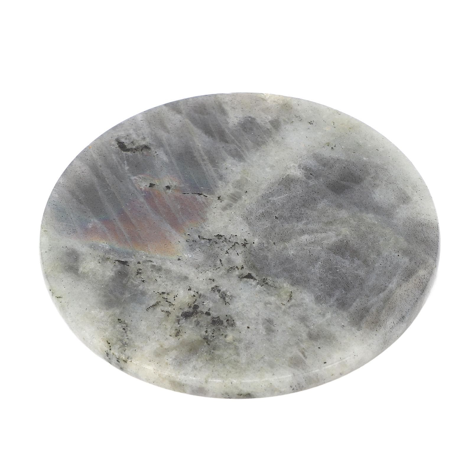 Quartz Coaster Insulated Cup Mat Wedding Decorative Stone Living Room Dining Table Decoration Grey gray