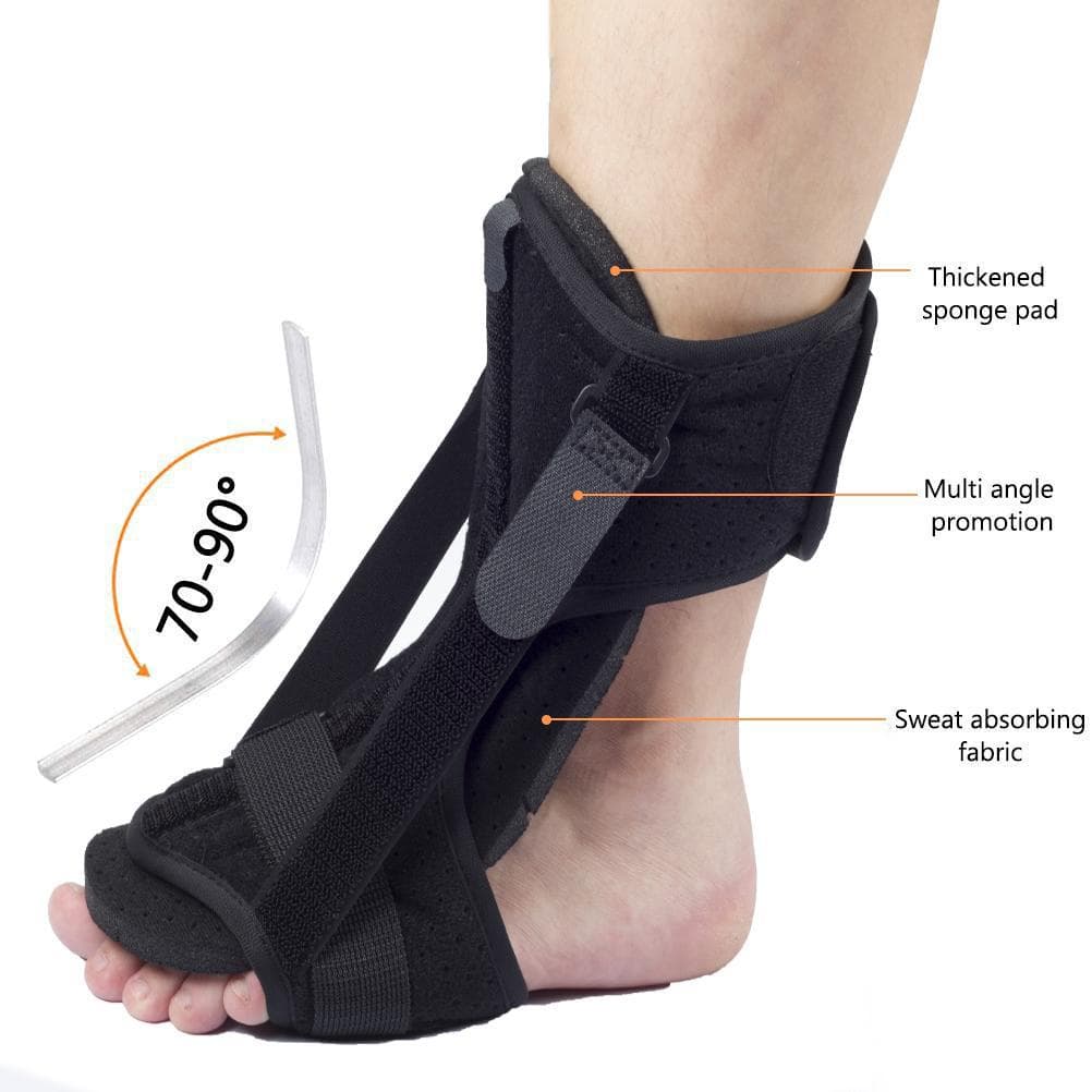 Plantar Fasciitis Relief Splint for Day Night Upgraded Adjustable Plantar Fasciitis Brace Night