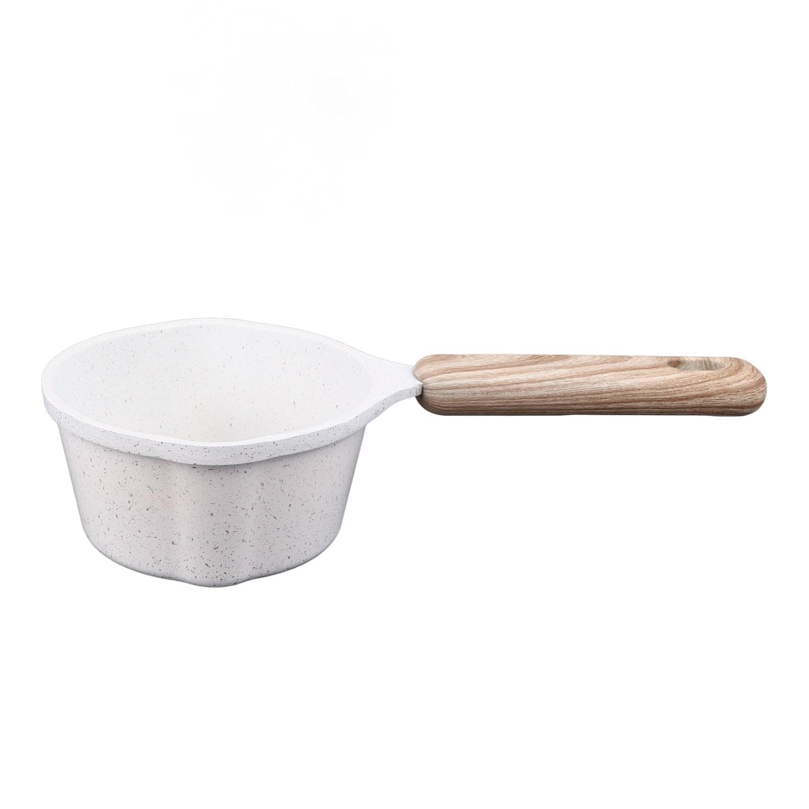Kitchen Sauce Pan Prevents Stick Deepening Height Medical Stone Sauce Pot with Pour Spouts for White