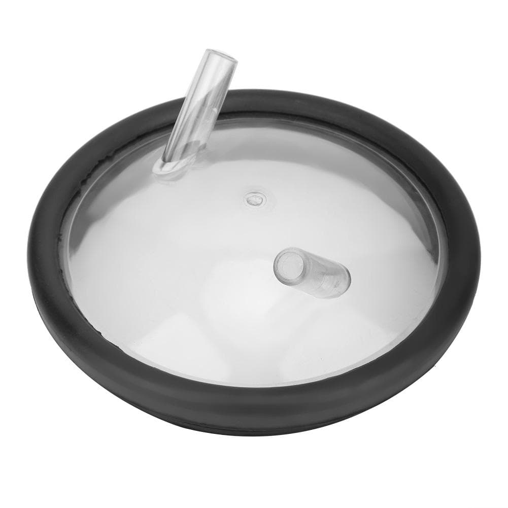 Plastic Transparent Milk Bucket Lid And Gasket For Milking Machine Two Open Lid