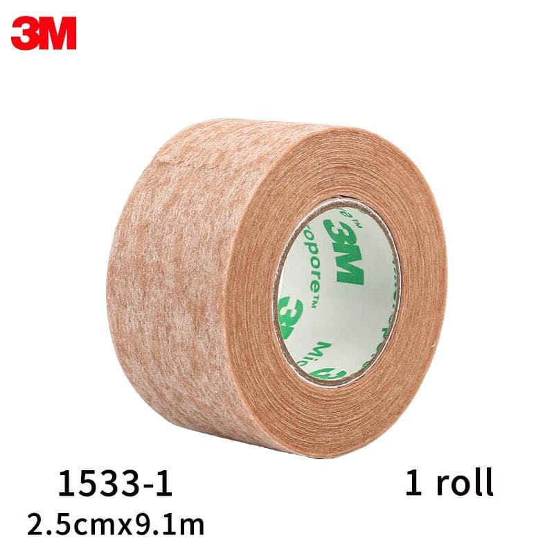 3M Micropore Tape 1533 lashes eyelid tape lash eyelash tape Extensions Tools 1 rolls  1533-1