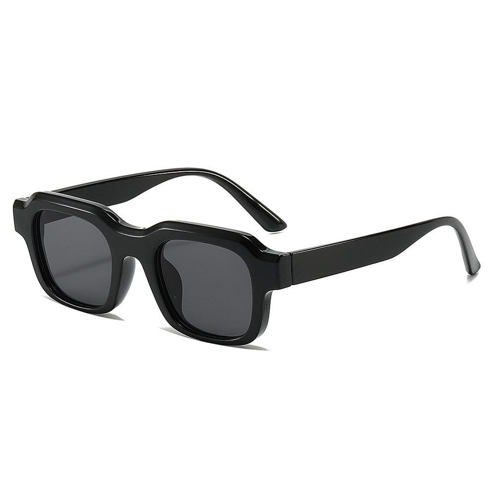 Square Sunglasses Men Women Transparent UV400 Vintage Retro Travel Shades Gafas De Sol Lunette Soleil Femme as picture