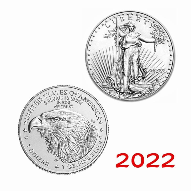 1 Oz Statue of Liberty Commemorative Medallion Coin Collectible Replica 2022 silver