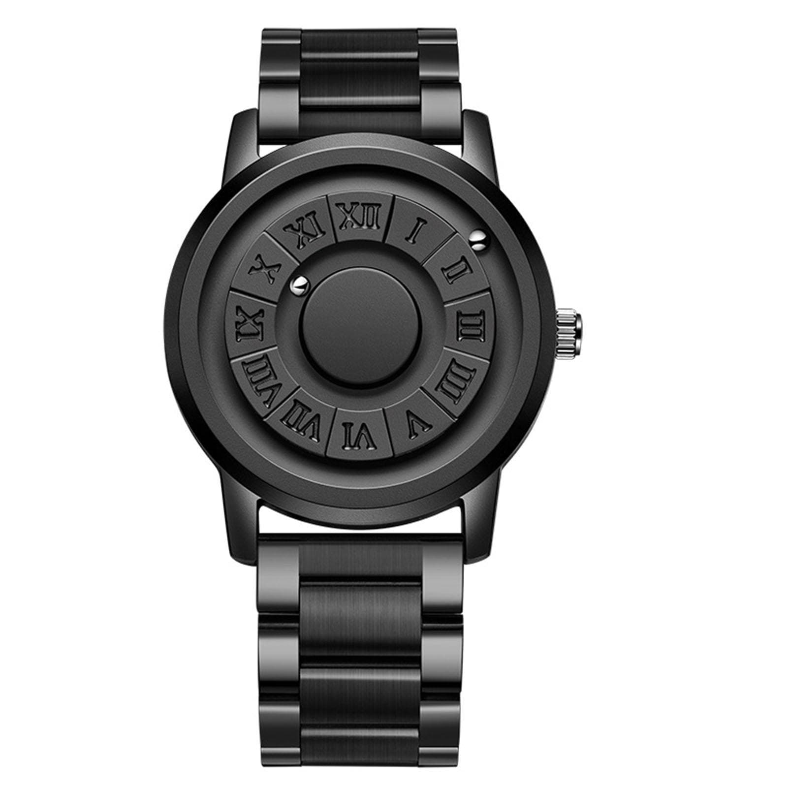 Men Watch Magnetic Ball Pointer Quartz Watch Fashion Men Watch Mechanical Watch for Home Business