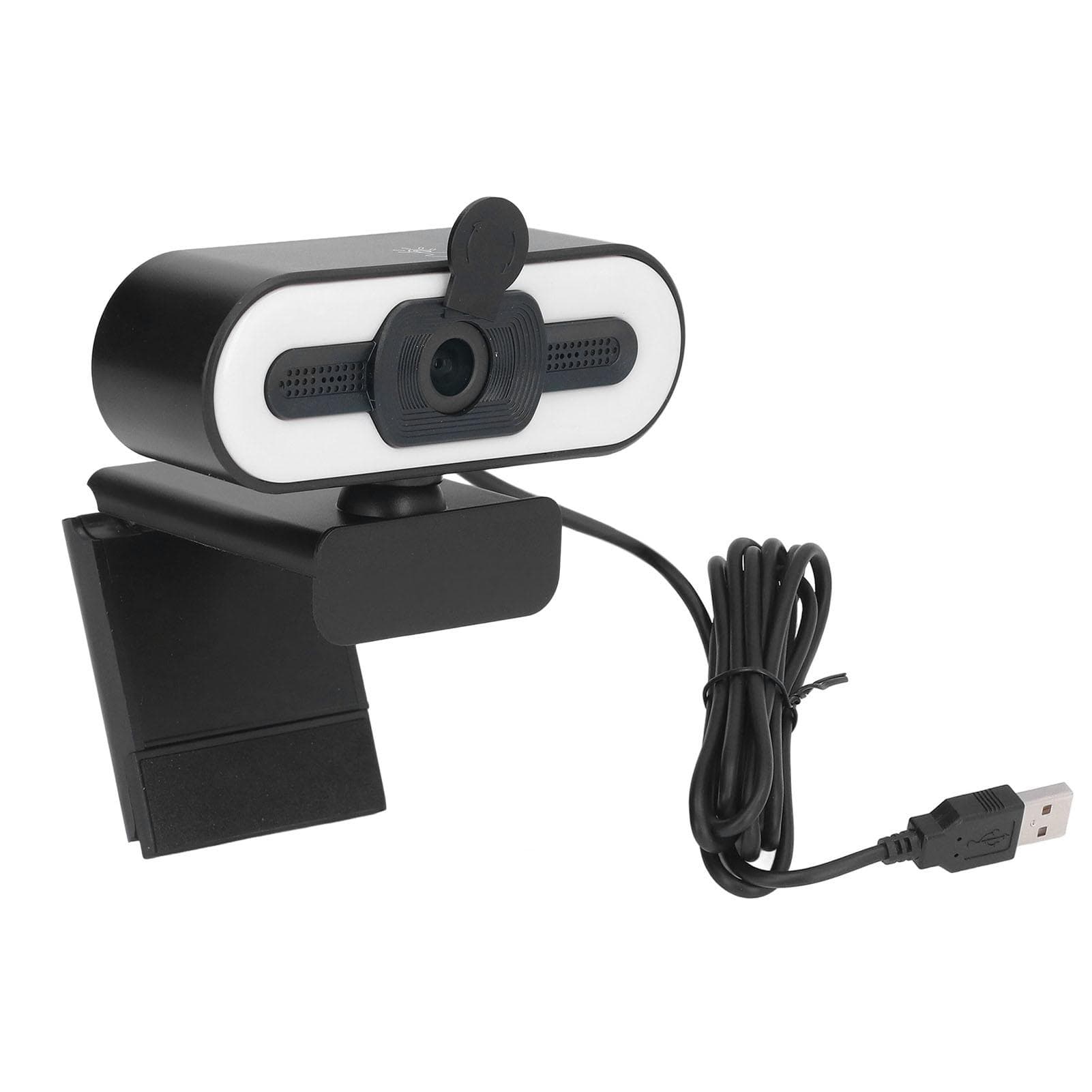 Web Camera 1080P HD Auto Focusing Noise Reduction Easy Installation Computer Camera for Desktop