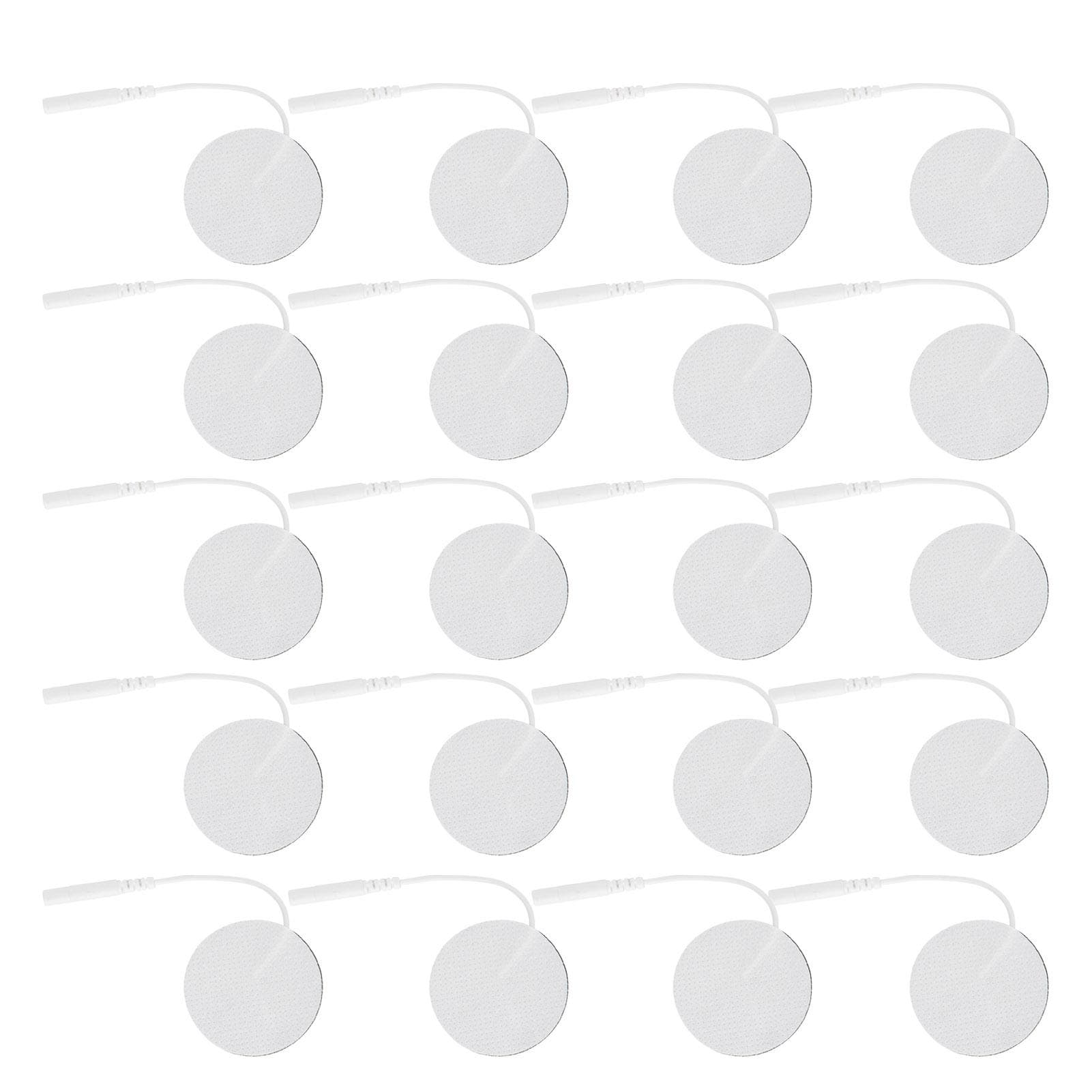 20pcs  bag 3.5cm Diameter Tens Electrode Pads for TENS Massager Physiotherapy Machine