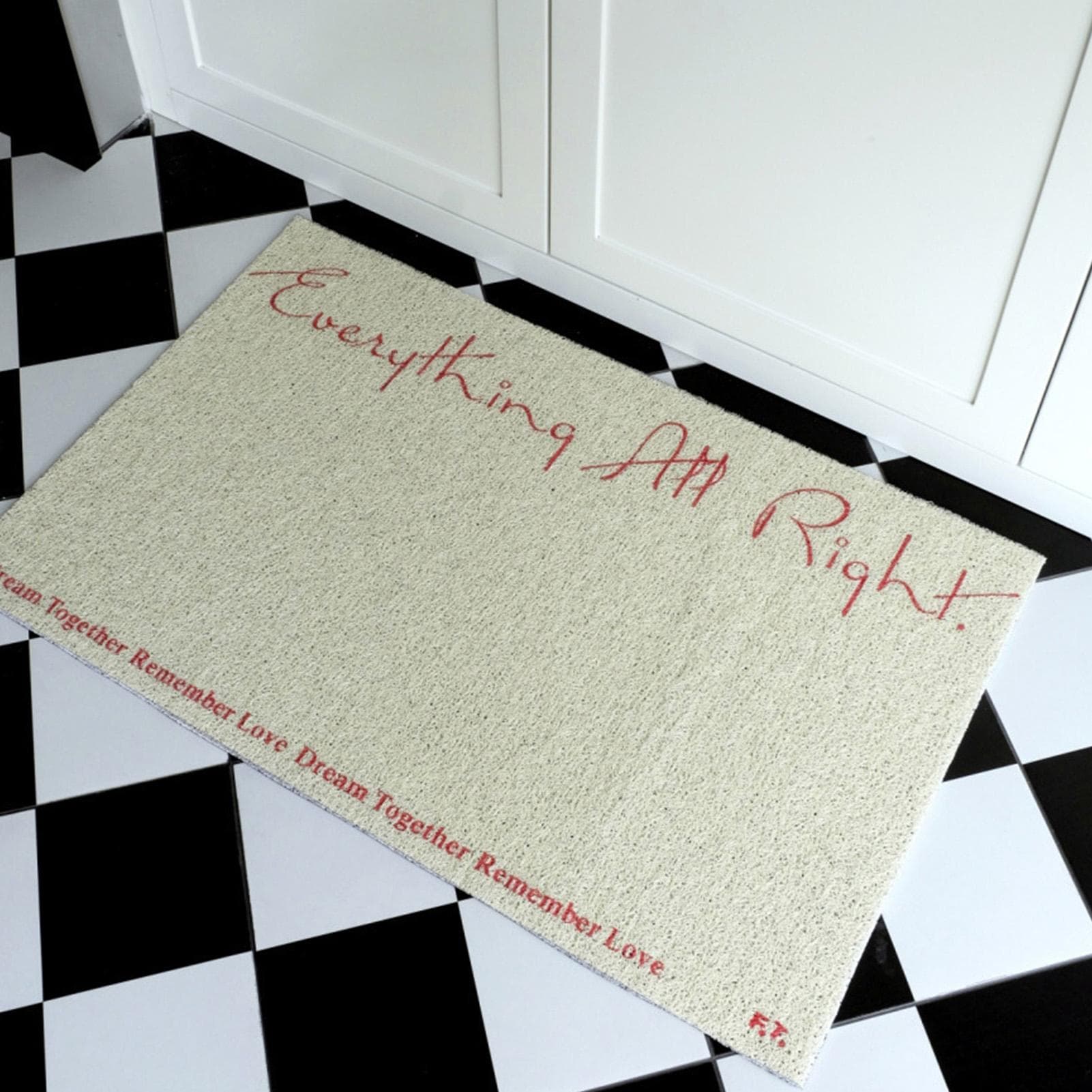Entry Doormat Durable PVC Loop Mesh Repels Water Anti Slip Croppable Shoe Scraper Outdoor Indoor