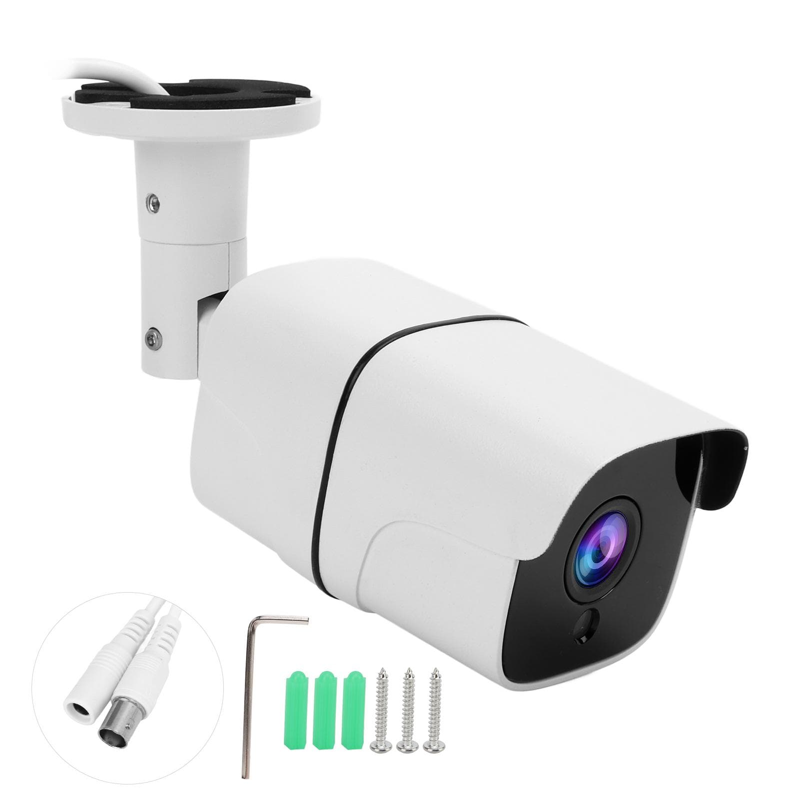 Outdoor Security Camera HD 1080P 2MP IP66 Waterproof Infrared Night Vision Wide Angle for Home