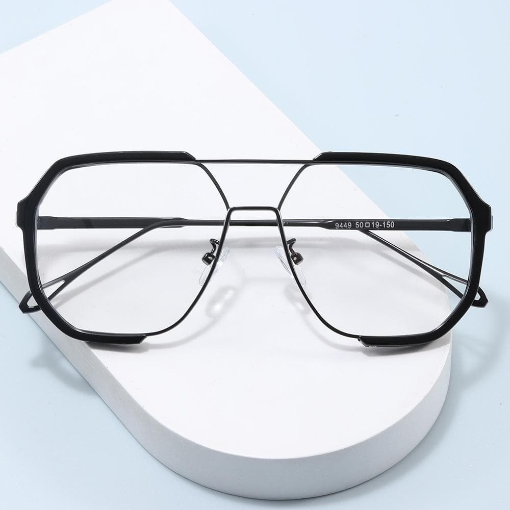 Fashion Polygon Sunglasses UV Protection for Men Women Korean Style Sun Glasses Trendy Unisex Shades