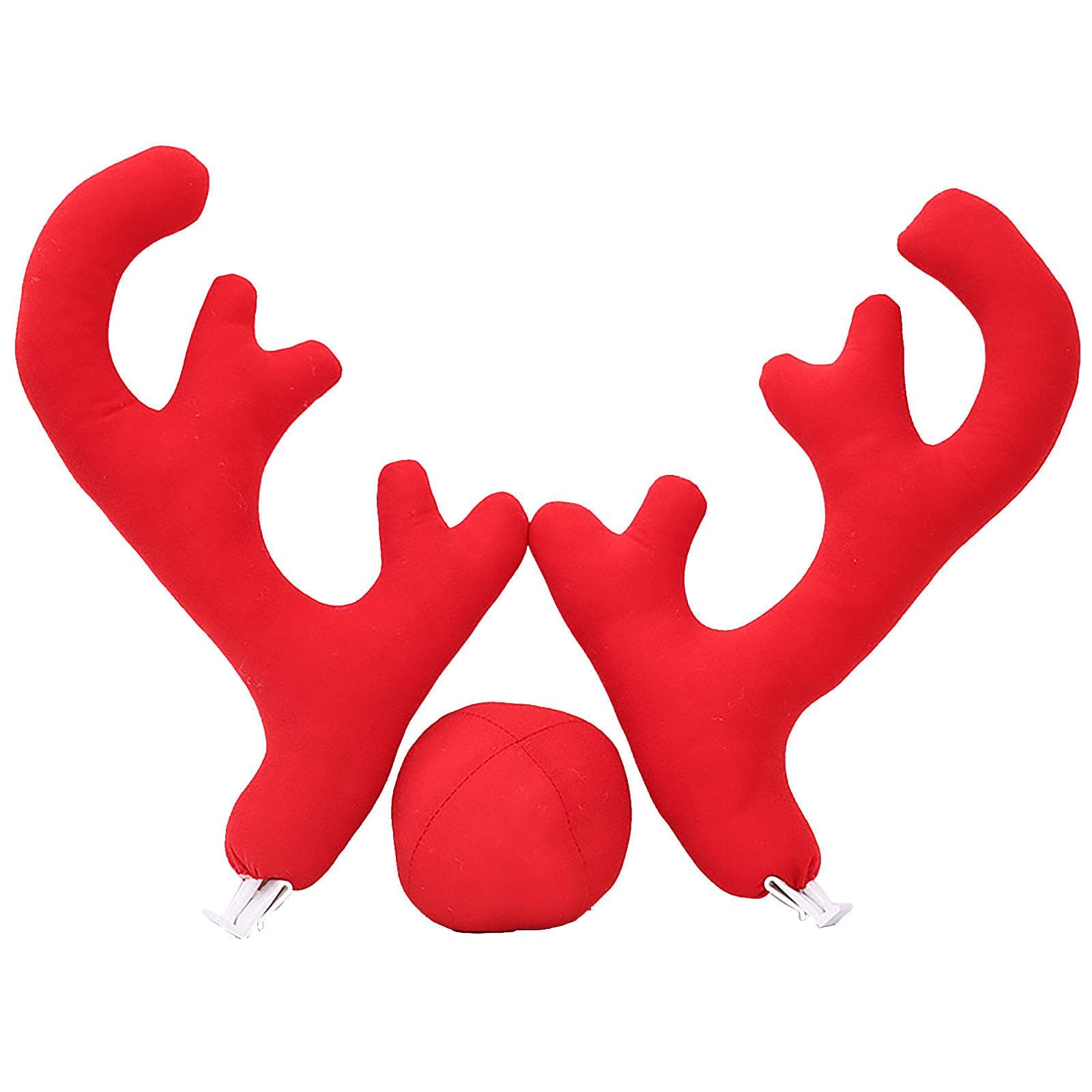 Reindeer Antlers Kit For Car Festive Christmas Car Decorations
