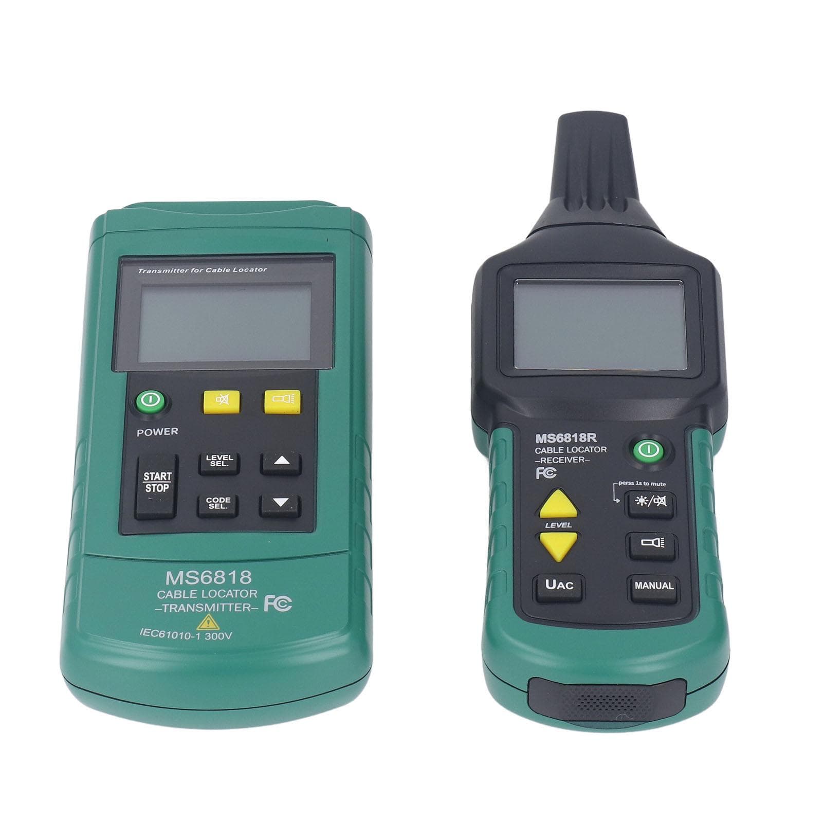 Underground Cable Locator Accurate Fault Positioning LCD Display Wire Short Open Finder AC DC