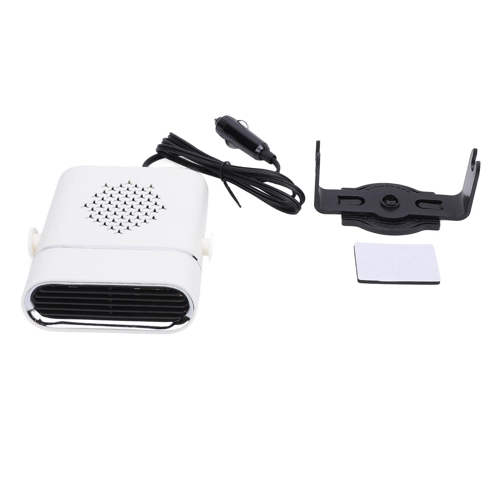 Portable Car Heater High Power Portable Multifunctional Car Windshield Defogging Heater Black 24V white