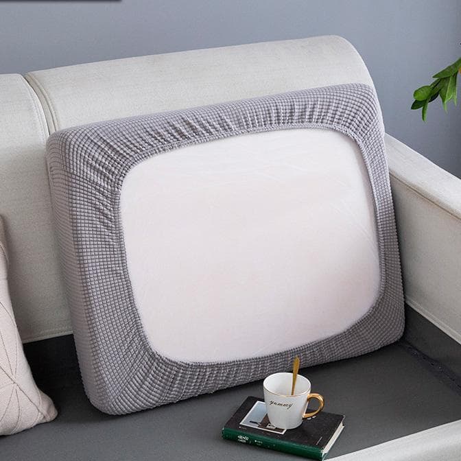 Sofa Cushion Cover Elastic Home Decoration Solid Color Protector Sofa Cover Personality Matching Washable Couch Cover Slipcover enlarge S
