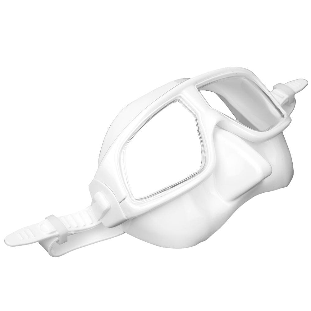 Silicone Diving Goggles Professional AntiFog Comfortable Waterproof Snorkeling Equipment(White )