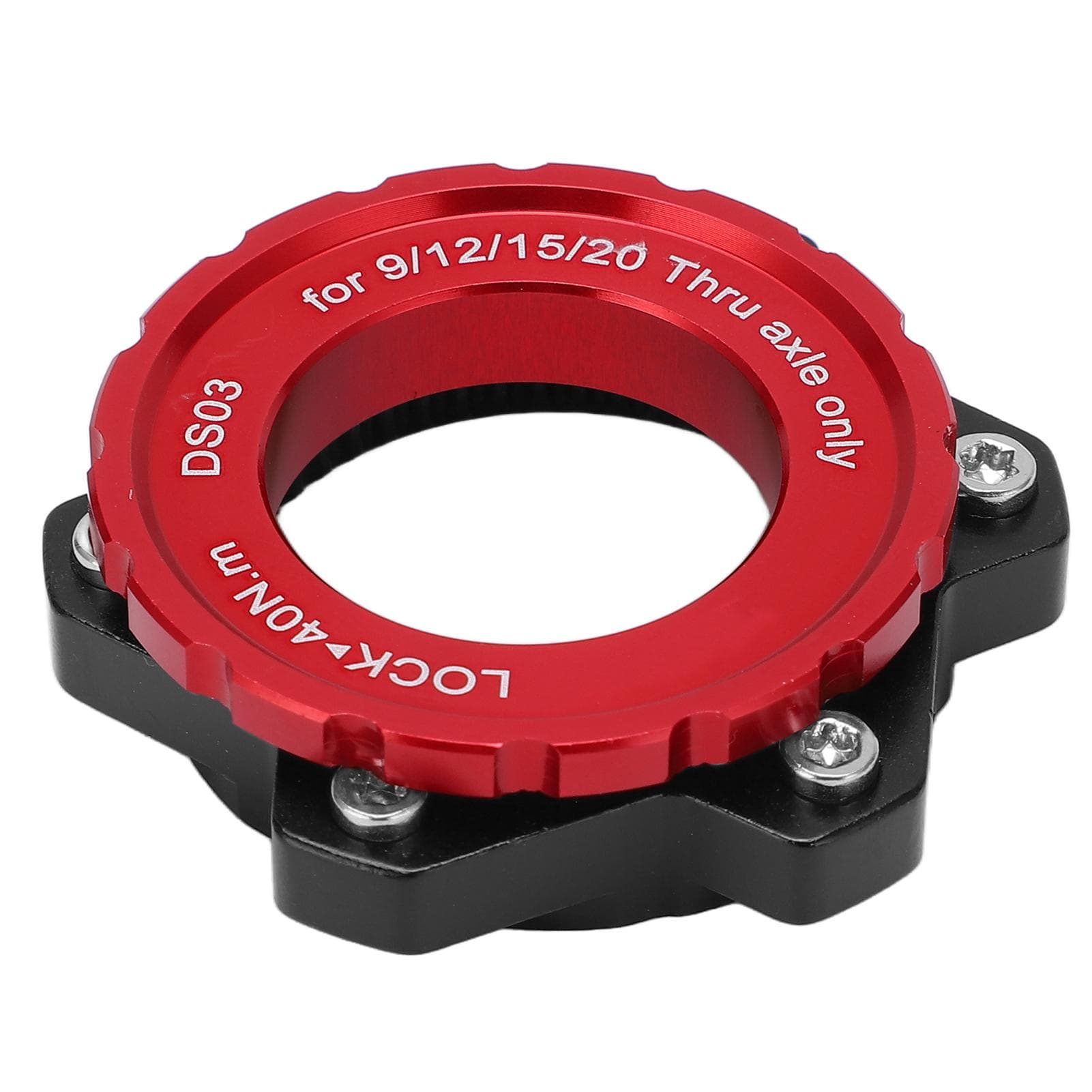 MEIJUN Centerlock to 6 Bolt Fitting Adapter Lockring Aluminium Alloy Axle Hub Adapter for Thru Axle