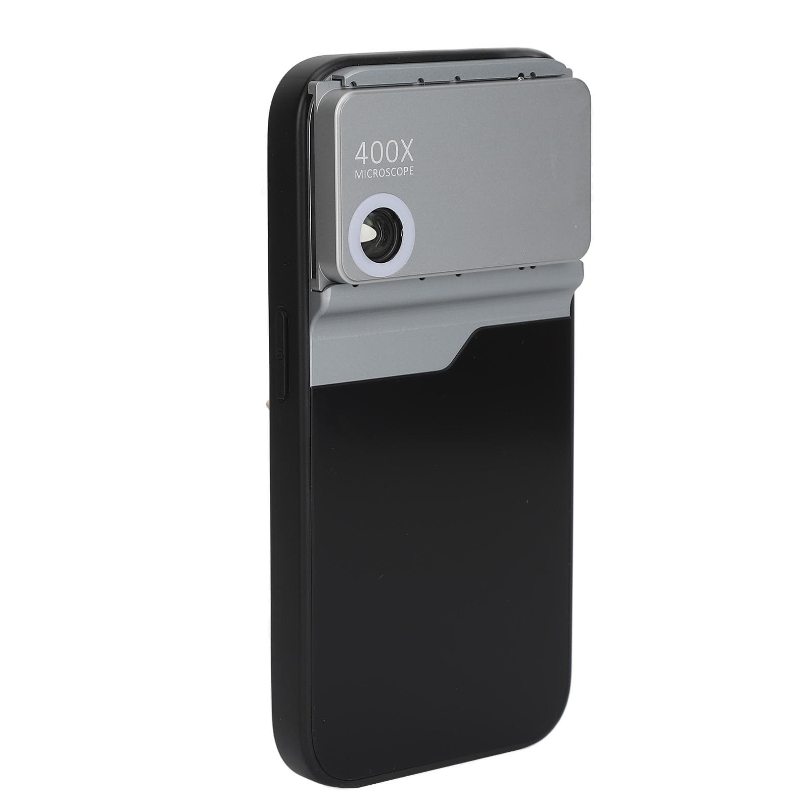 400X Phone Microscope for Iphone 15pro Full Wrap Around 400X Phone Mini Pocket Microscope with LED