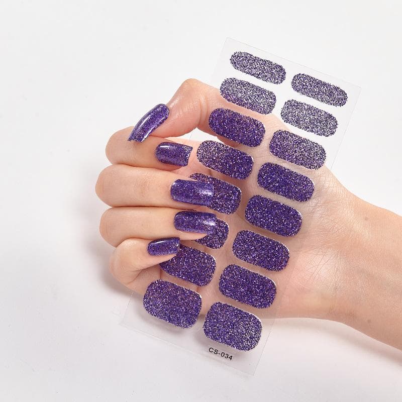 2025 New No Glue Gel Nail Stickers Waterproof Matte Press On Nails for Women