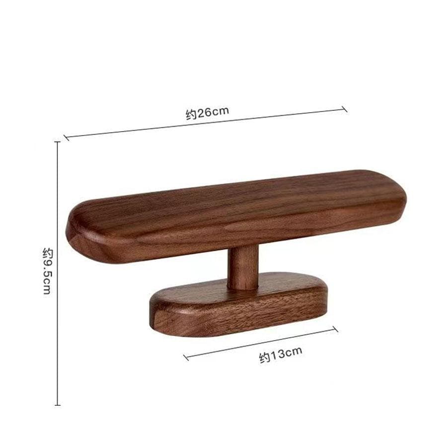 Walnut Watch Bracket Display Holder Jewelry Bracket Chain Anklets Hanger Stand Racks Organizer For Counter Shows