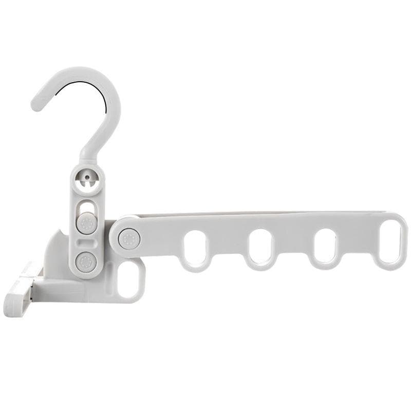 Portable Foldable Travel Hanger Folding Clothes Drying Rack Travel Hangers Hanging Rack With 5 Holes For Hotel Camping Travel