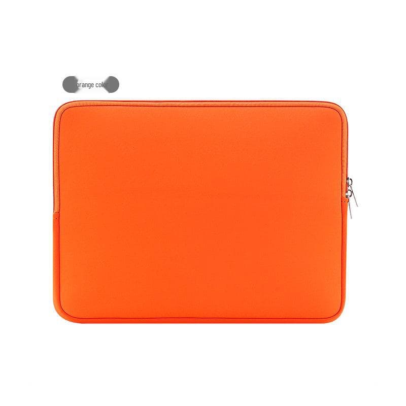 13 Neoprene Tablet & Laptop Sleeve, Anti-Collision, Zipper Closure 13"/13.3"/Thin 14" orange