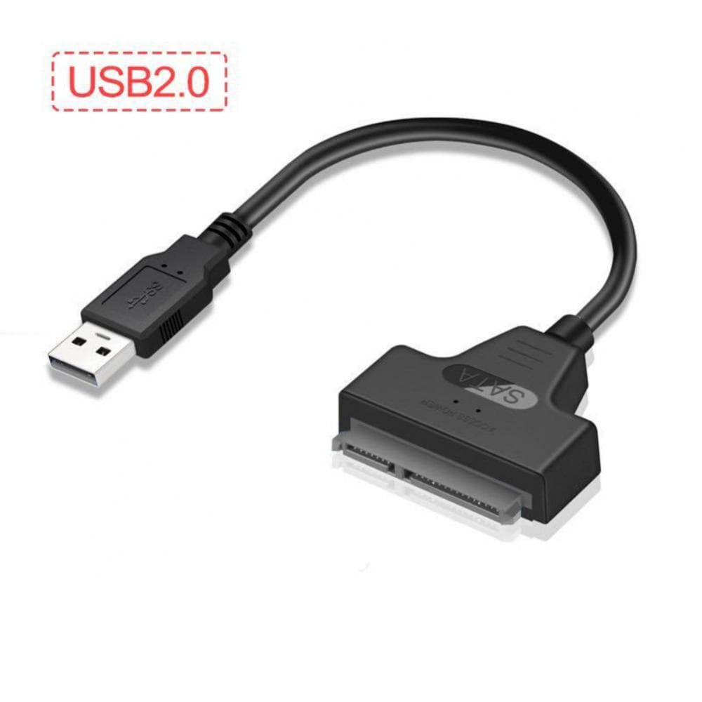 RYRA SATA To USB 3.0 / 2.0 Easy Drive Cable USB 3.0 To Sata III Hard Disk Adapter External 2.5 Inch HDD SSD Hard Drive Adapter HMM 20cm USB 2.0 style2