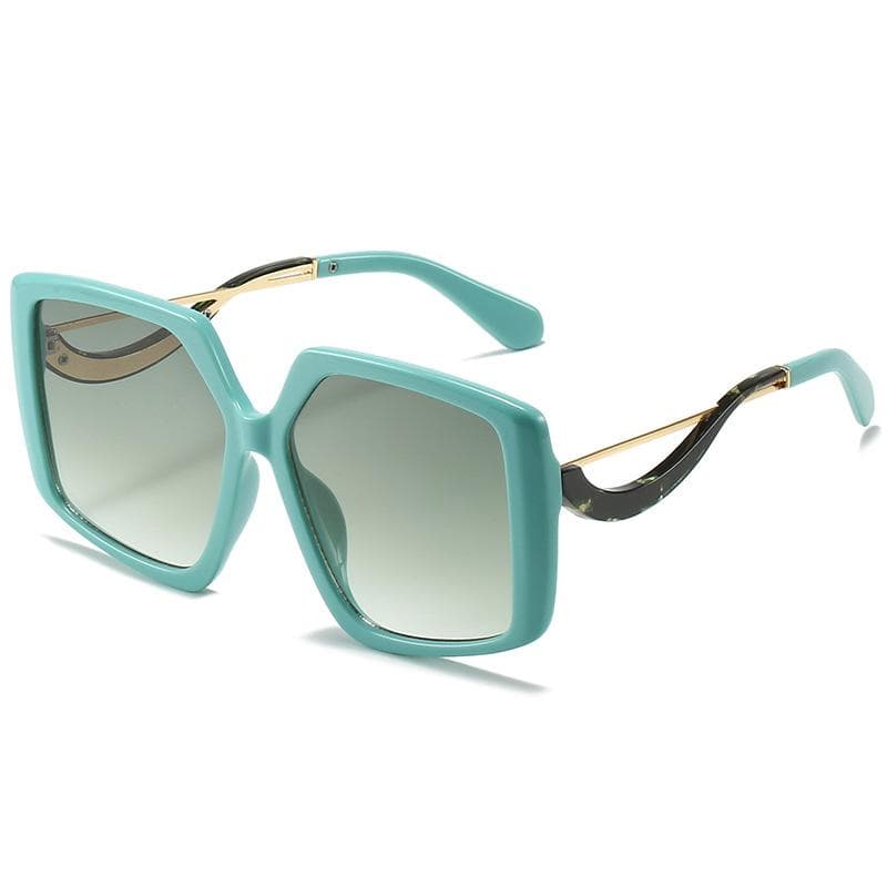 Luxury Square Sunglasses Women Brand Designer Sun Glasses Ladies Large Retro Black Eyeglasses other
