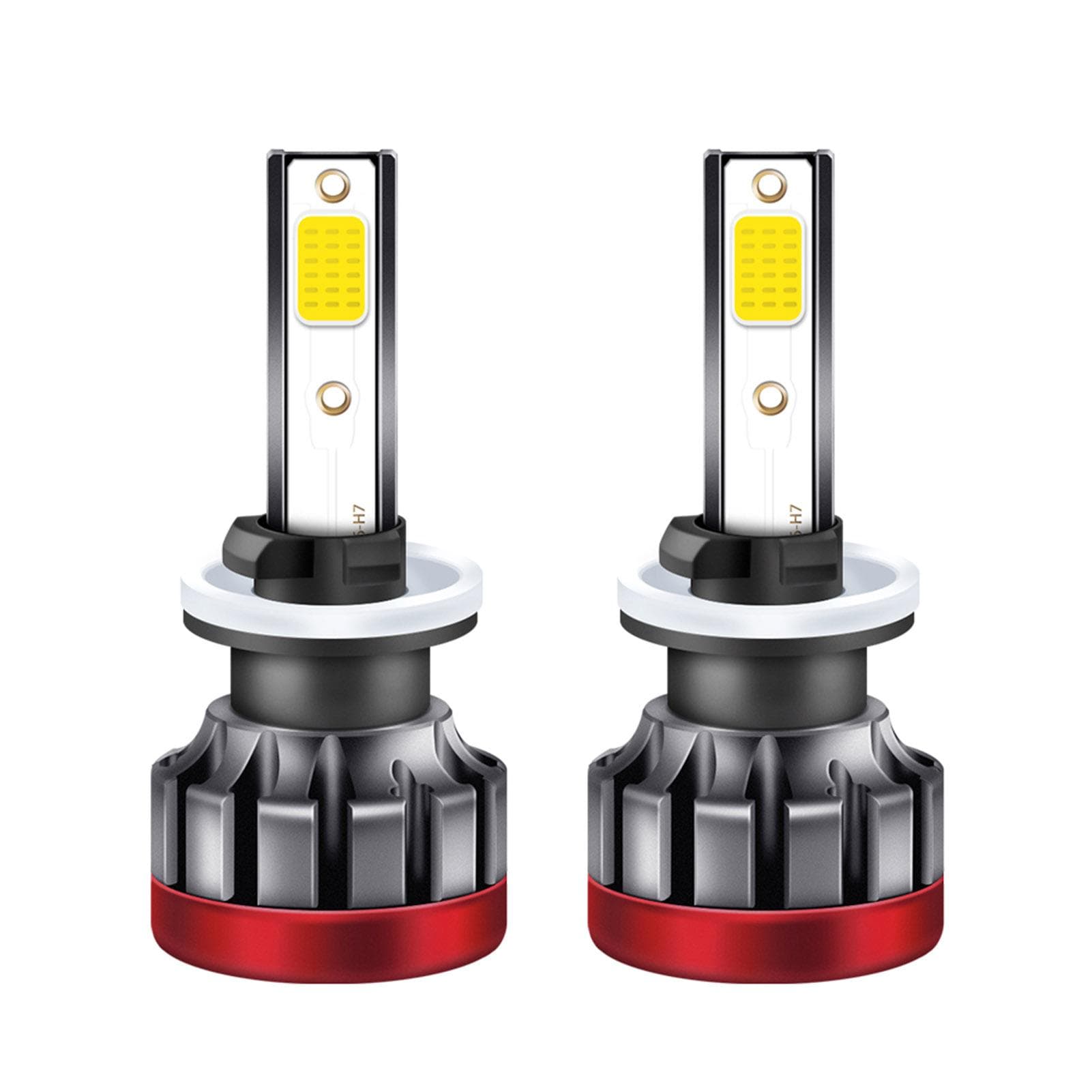 2PCS 9006/HB4 LED Fog Light Bulbs 3000K Yellow 3000 Lumens 30W High Power LED Fog Light DRL Bulbs 880 881