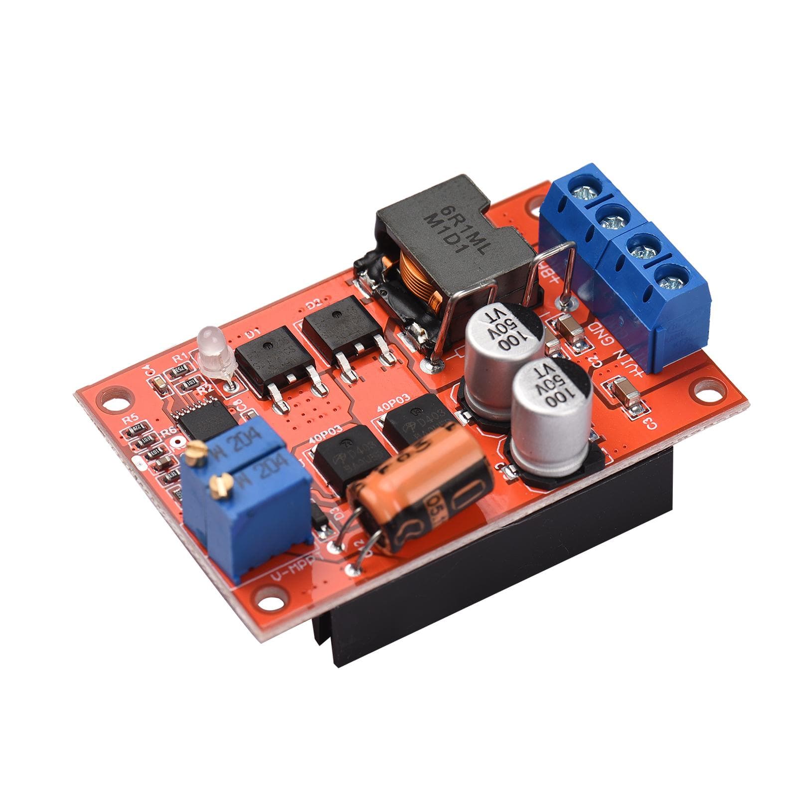 MPPT Solar Panel Controller Module 5A Solar Charging Panel Regulator Battery Charging PCB Board multicolour