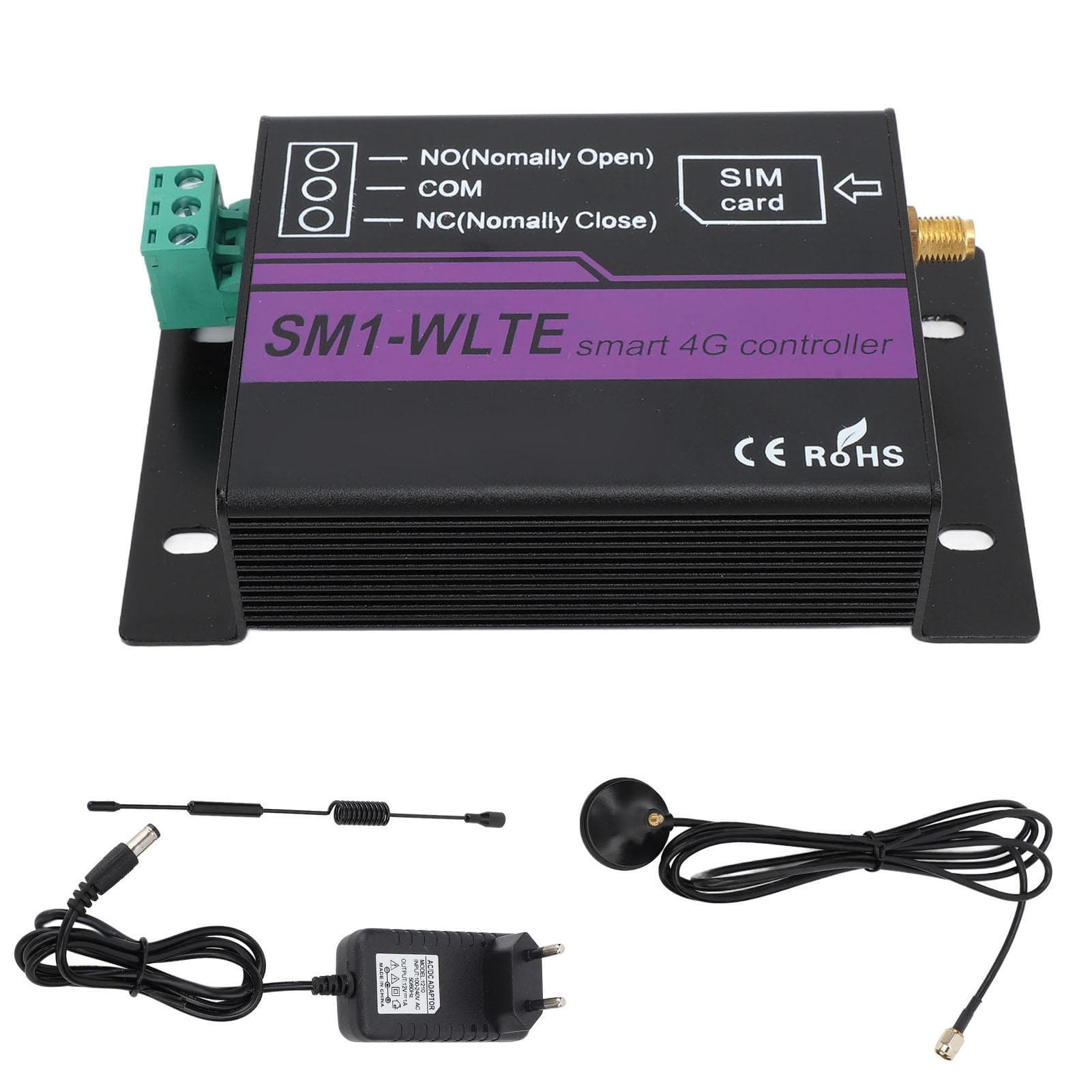 4G SMS Alarm Controller APP WEB Temperature Humidity Alarm SMS Phone Call Reminder 4G Gate Opener