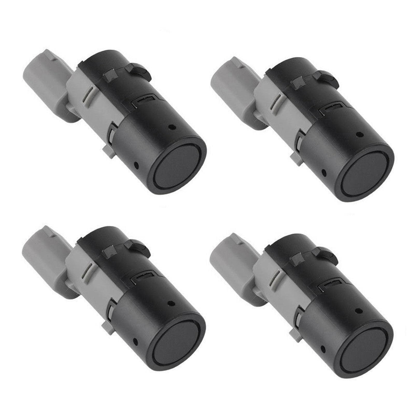 4pcs Reverse Bumper Backup Parking Assist Sensor Reversing Radar Parking Sensor, 66206989069, black