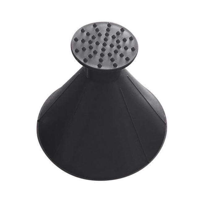 Winter Auto Car Magic Window Windshield Car Ice Scraper Shaped Funnel Snow Remover Deicer Cone Tool Scraping A Round black