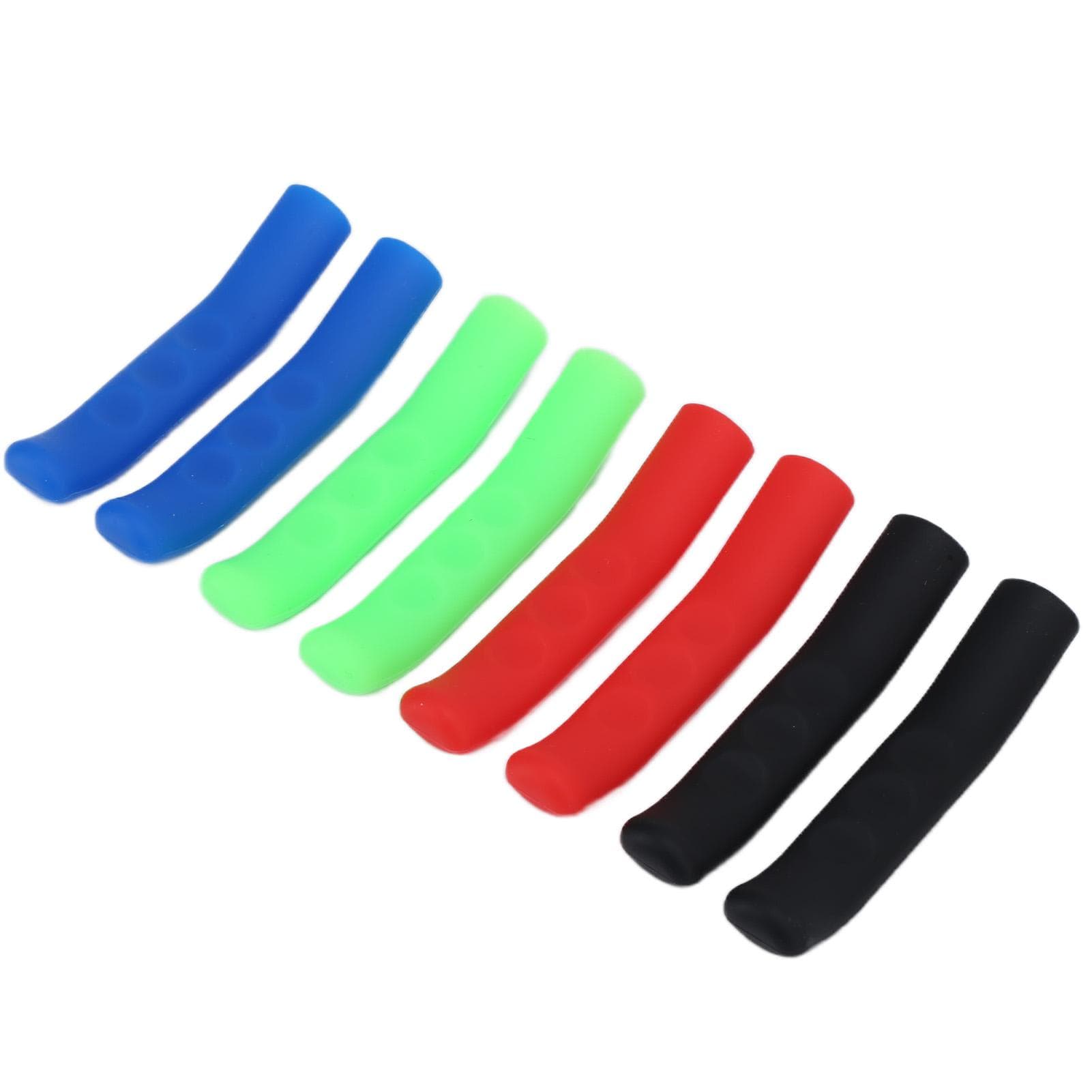 4 Pairs Brake Lever Protective Cover Anti Slip Silicone Sleeve for Mountain Road Bike