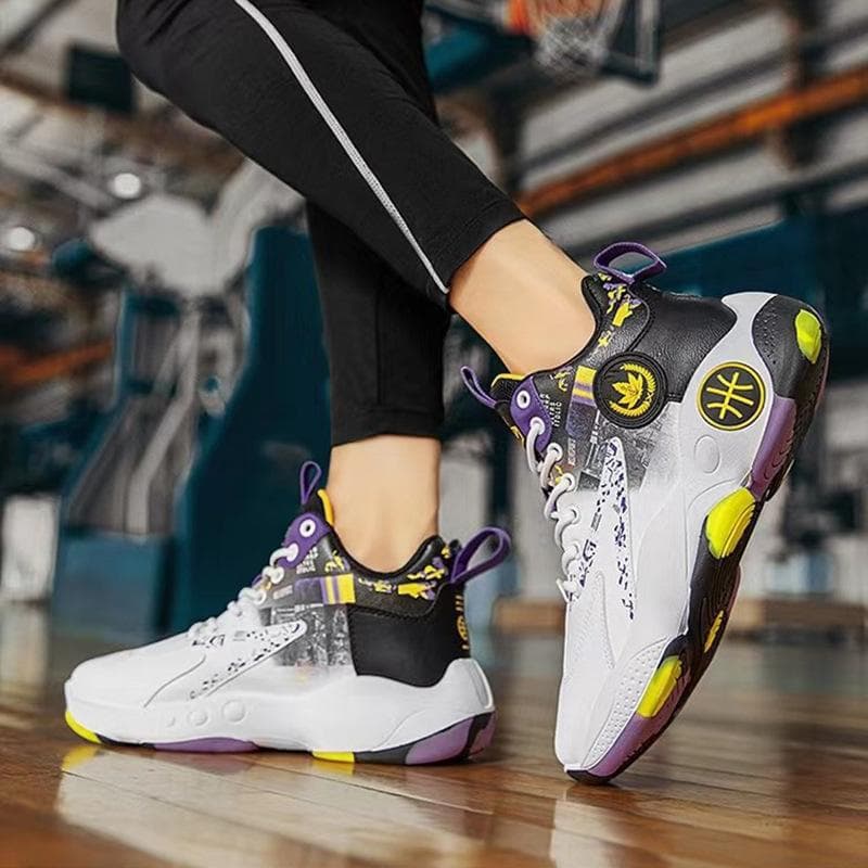 Men's Shoes Spring Fashion Fashion Men's Shoes Sports Shoes High Top Basketball Shoes 44