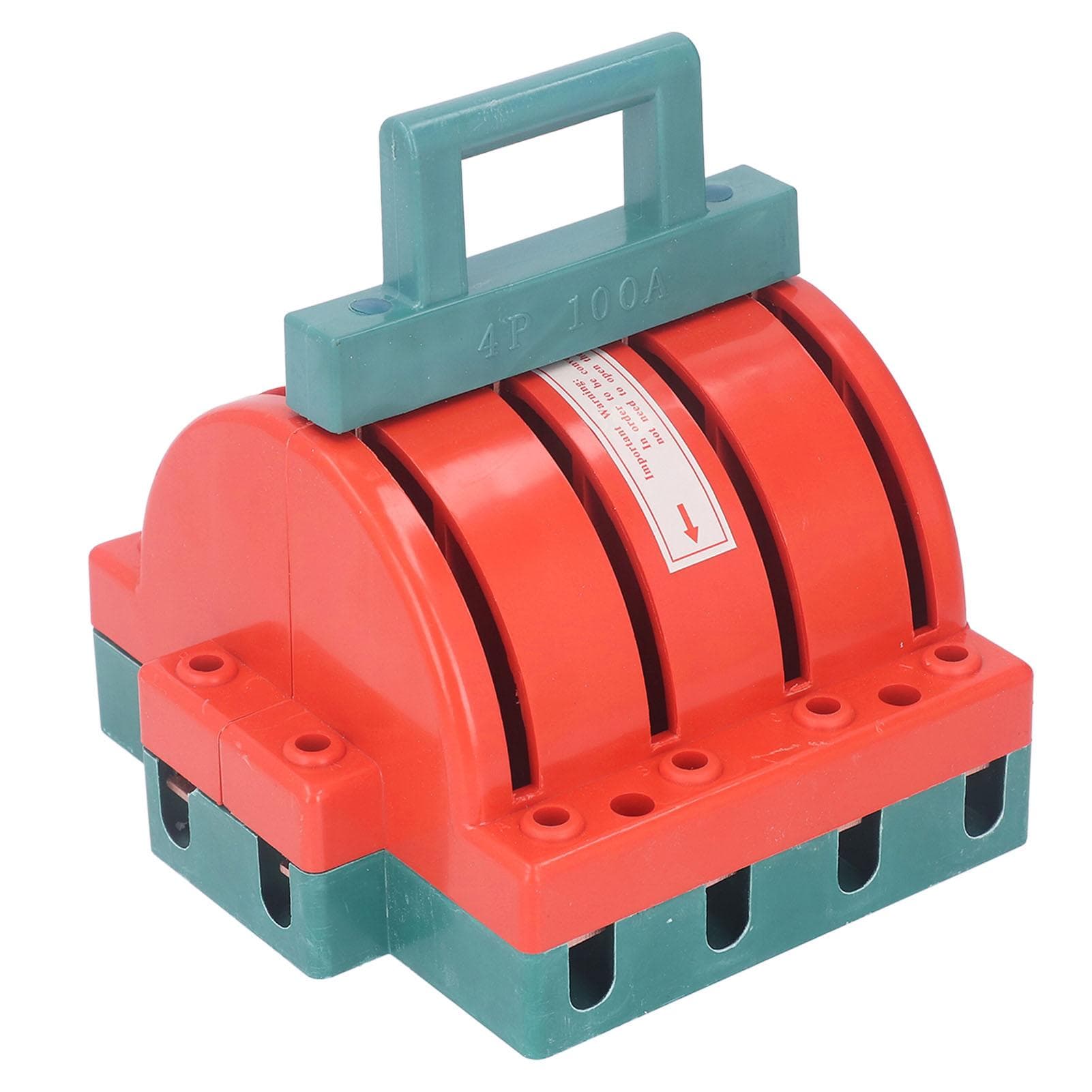 DPDT Power Isolation Switch 4P AC380V 100A Double Pole Double Throw Electrical Disconnect Knife