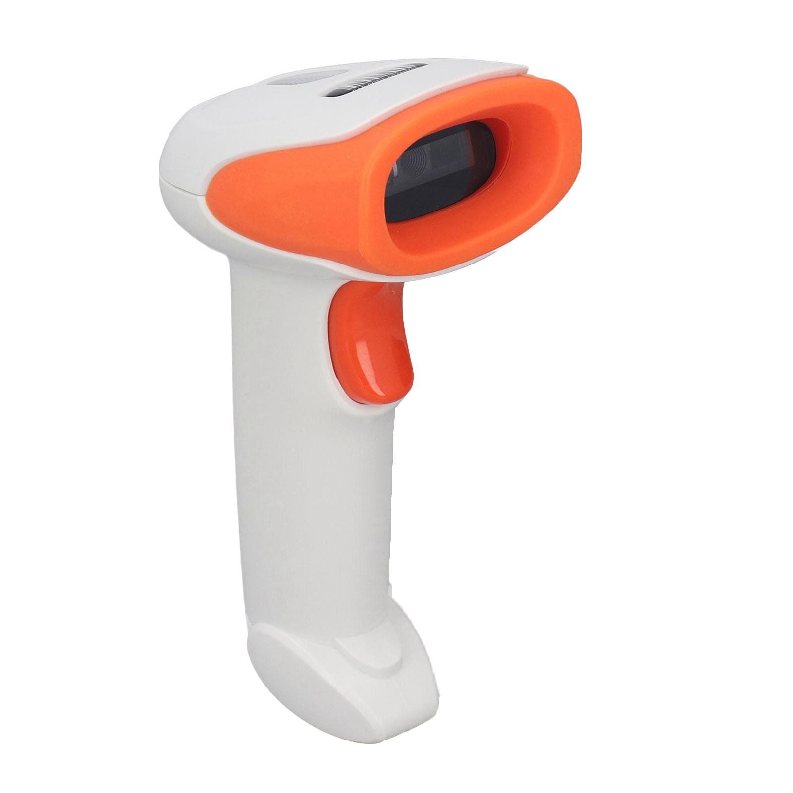 Handheld Barcode Scanner 2.4G Wireless 2D Bar Code Reader Scanner Gun for Logistics Express