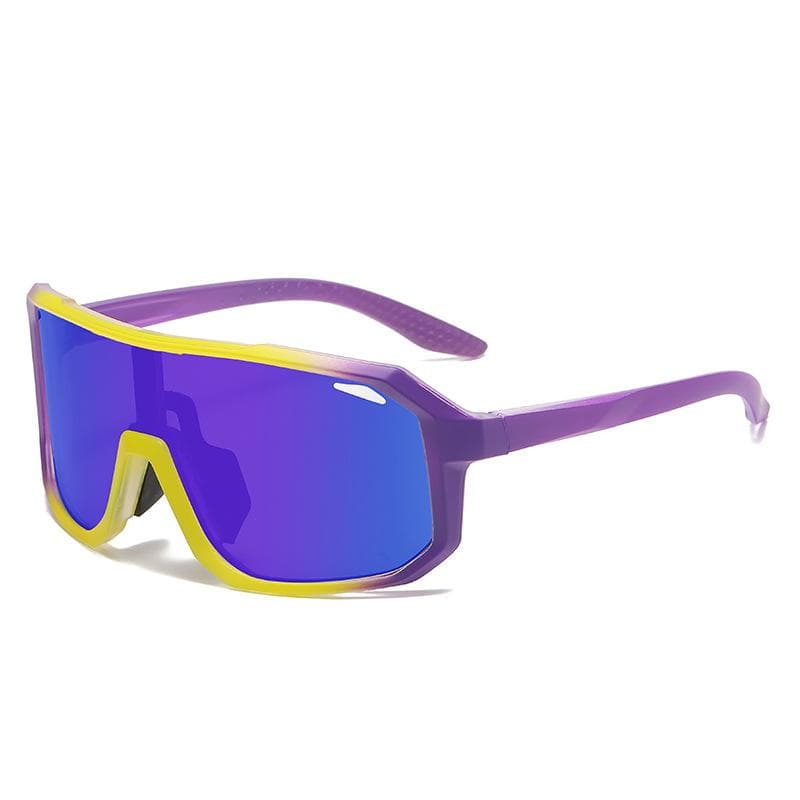 Trendy Cycling Sunglasses for Men Women Stylish Outdoor Sport Shades UV Protection Hiking Fishing Driving Goggles