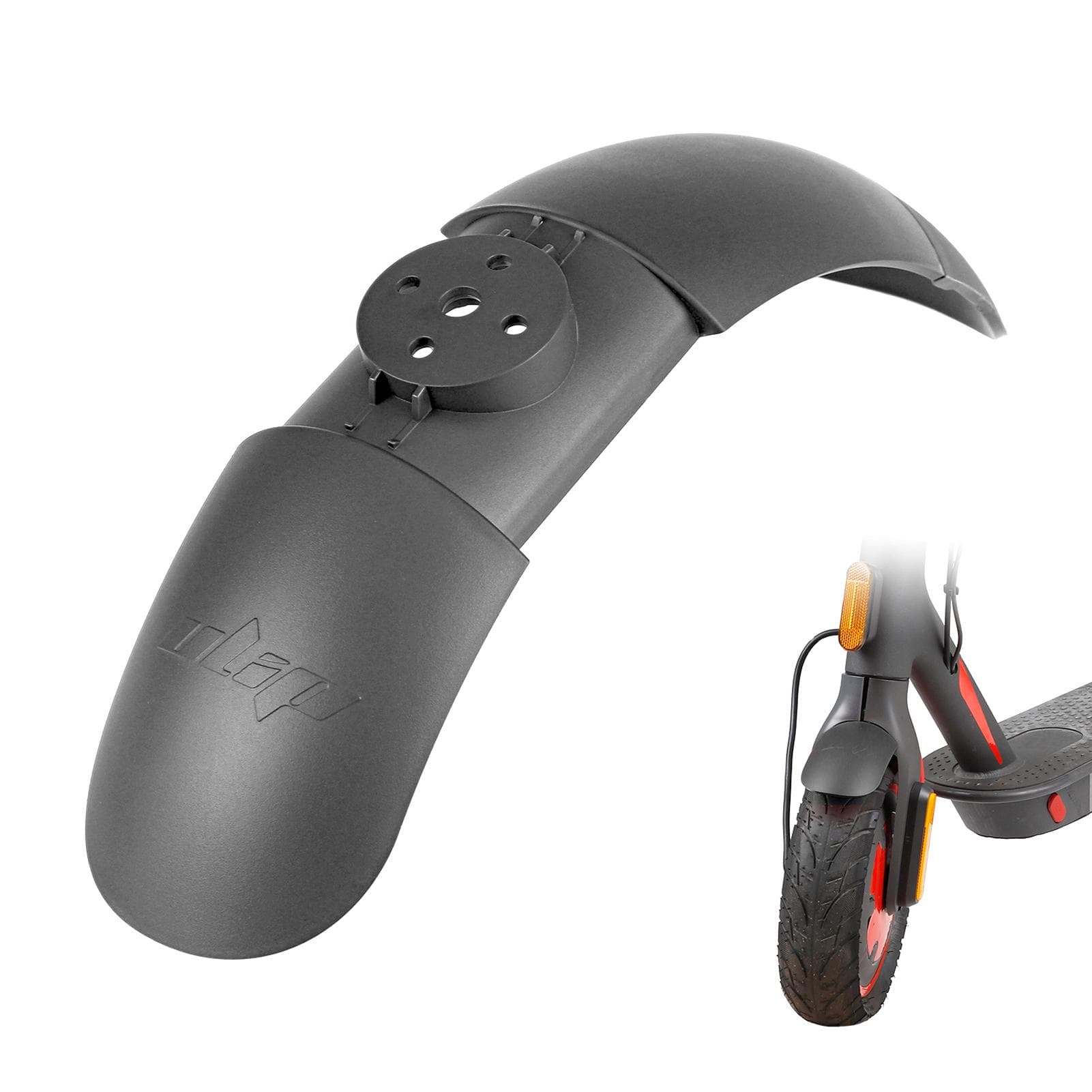 Ulip Electric Scooter Front Mudguard Mud Flaps Splash Guards Widened Front Fenders Compatible with grey