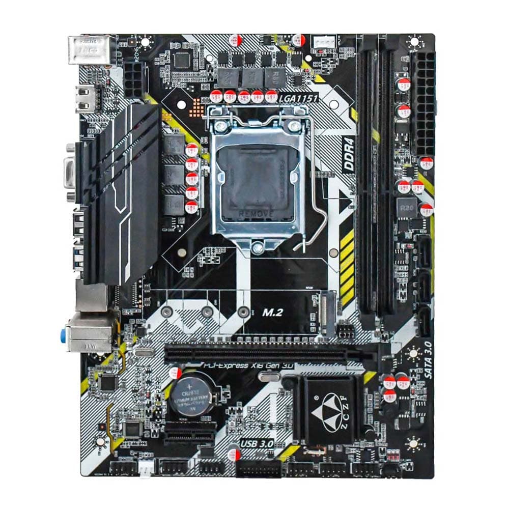 H310A4 V2.1 Gaming Motherboard 2666MHz Frequency LGA1151(Intel 6789th Gen) Compatible with Core black
