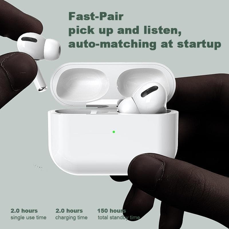 TWS Earphones Pop Up Earbuds In-ear Sensor Bluetooth Earphones Touch Control Headset white