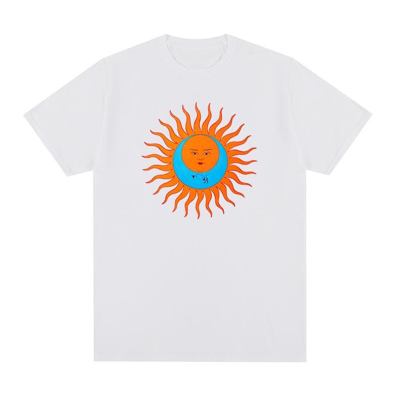 King Crimson Larks Tongues In Aspic T-shirt Cotton Men T Shirt New TEE TSHIRT Womens Tops L white