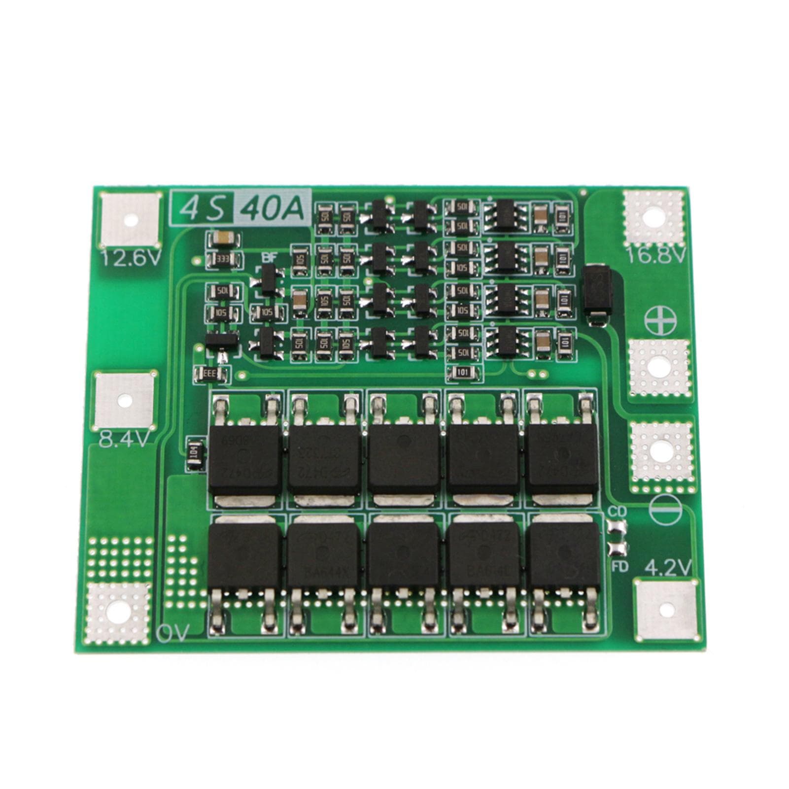 4S 40A Li-ion Cell Protections Board Enhance Version Lithium Batterys BMS Integrated Circuits 4S 40A
