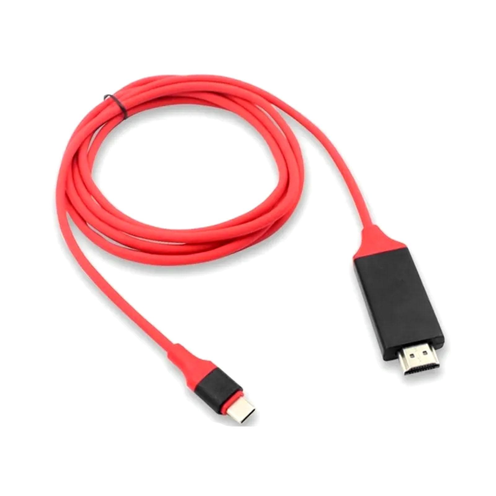 Type C to HD Multimedia Interface Adapter Cable Converter High Speed 4K for Phone PC