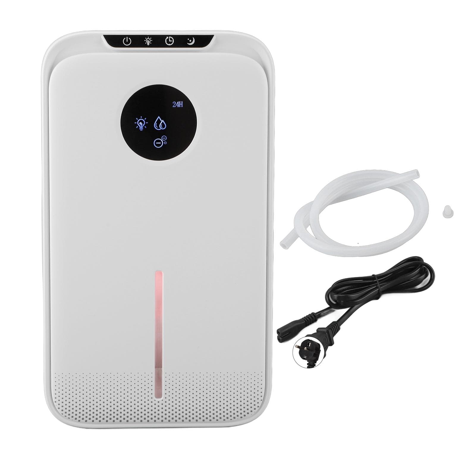 800 Sq. Ft Dehumidifier 2 Working Modes 1.2L/D PET Filter NTC Precise Sensing Auto Shut Off Quiet