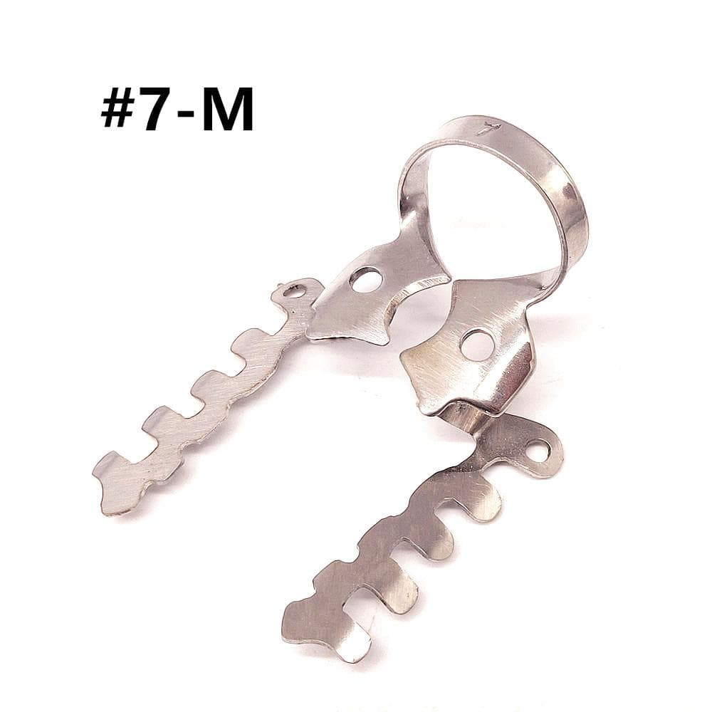 Dental Multi-Funtional Rubber Dam Clamp Dental Special Clips Clamps Stainless Steel Dentist Ortho Material Tool 1 piece NO.7-M