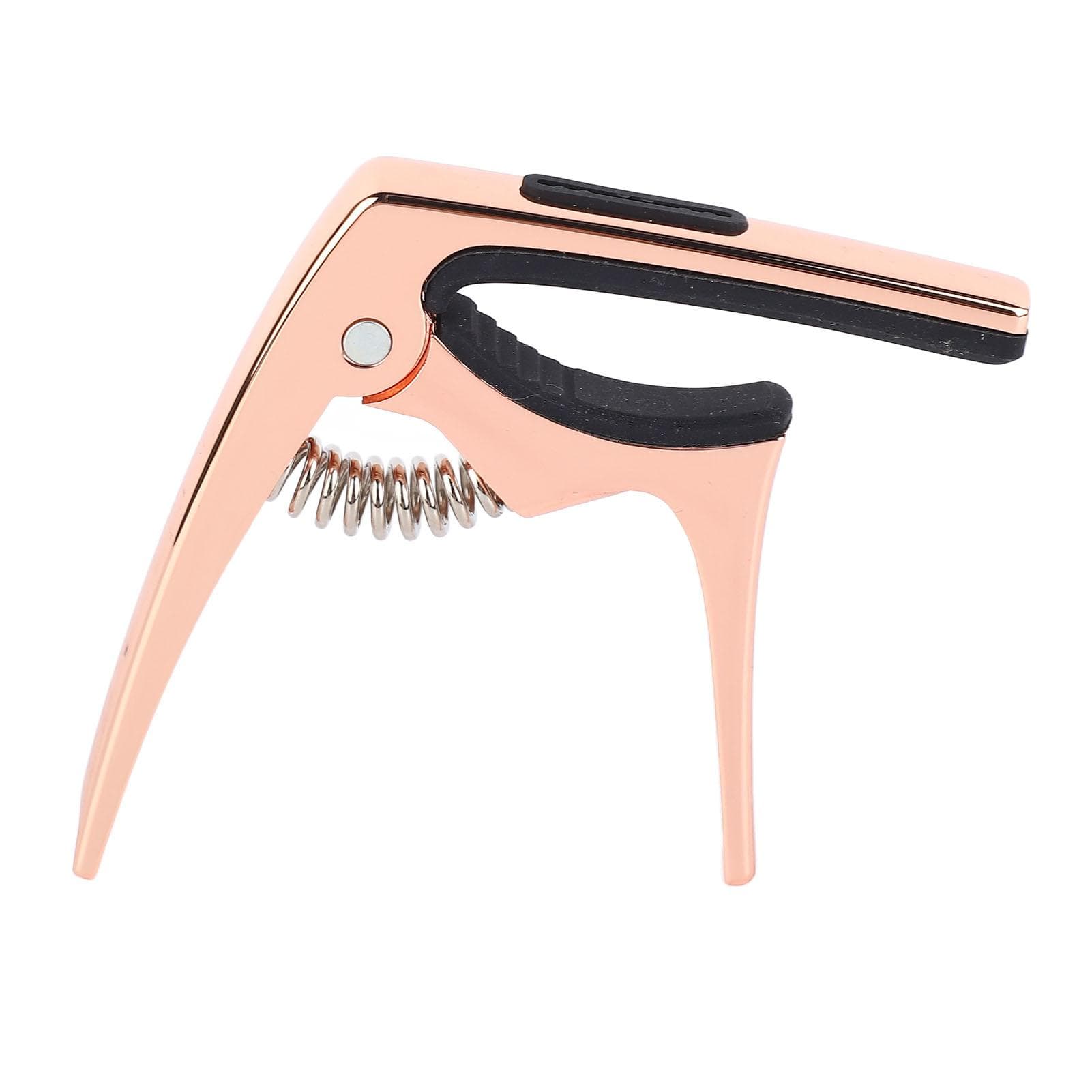 Guitar Capo Metal 3 in 1 Portable for Acoustic Electric Guitars Ukulele Accessories Rose Gold rose gold