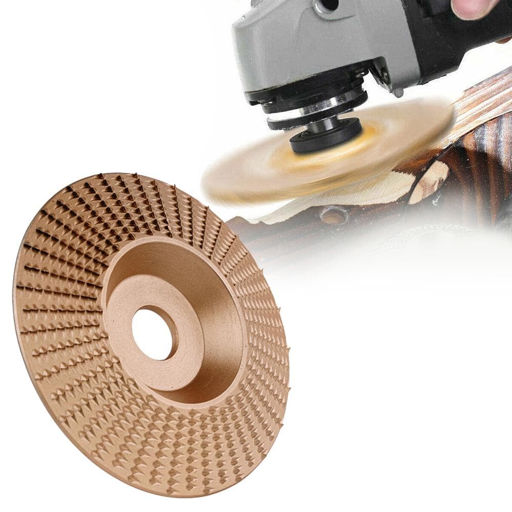 Sanding Carving Woodworking Angle Grinding Wheel Rotary Tool Abrasive Disc For Angle Grinder TYPE 1 gold