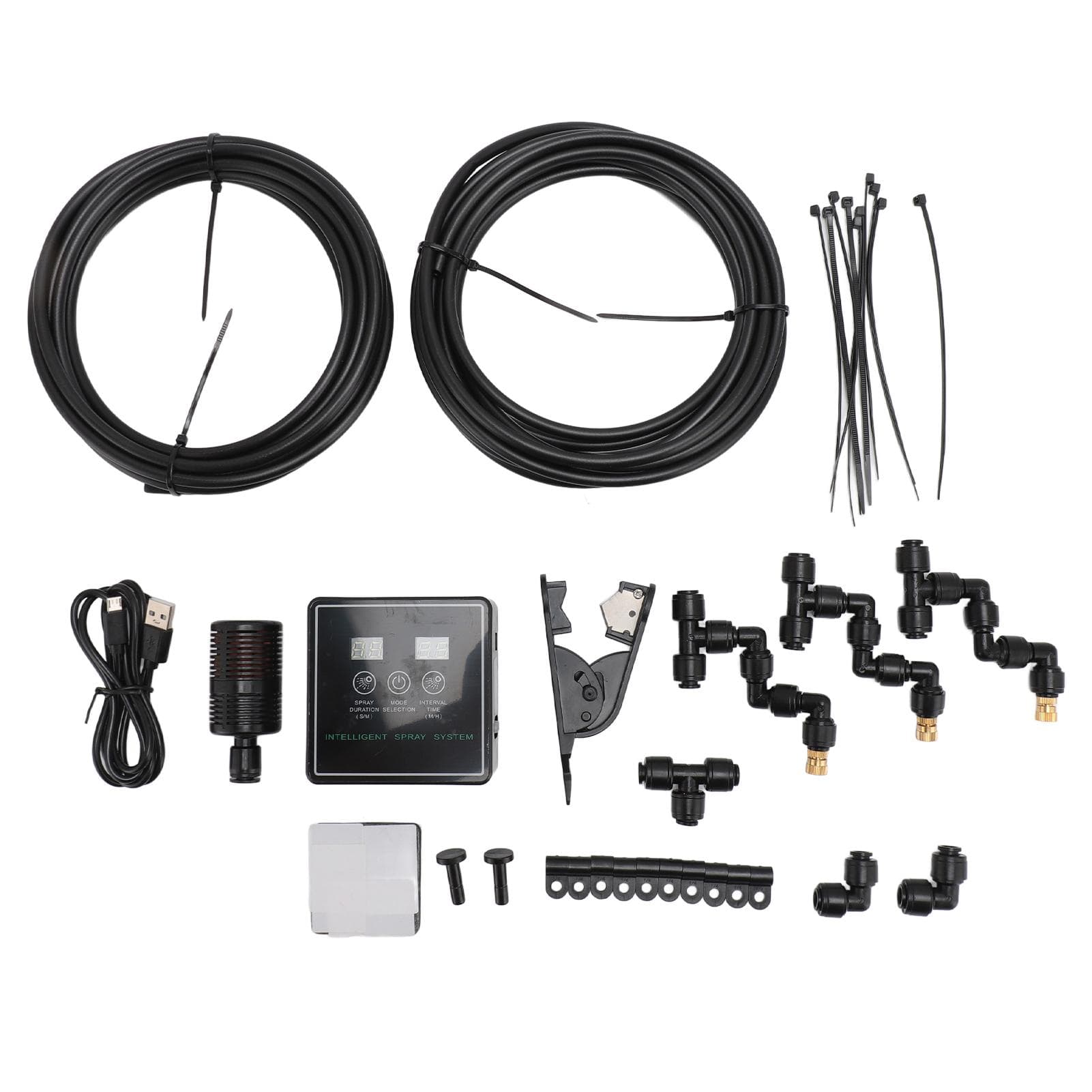 Reptile Misting System with Timer Simulates Rainfall Smart Spray System with Omni Directional
