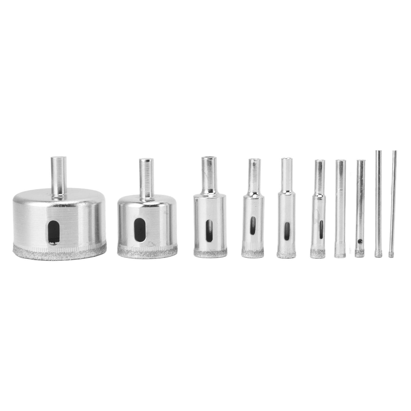 10PCS Diamond Drill Bit Diamond Hole Saw for Glass Tile Ceramic Marble Porcelain Cutting 8 10 14 16 3 4 5 6 8 10 12 18 32 50mm